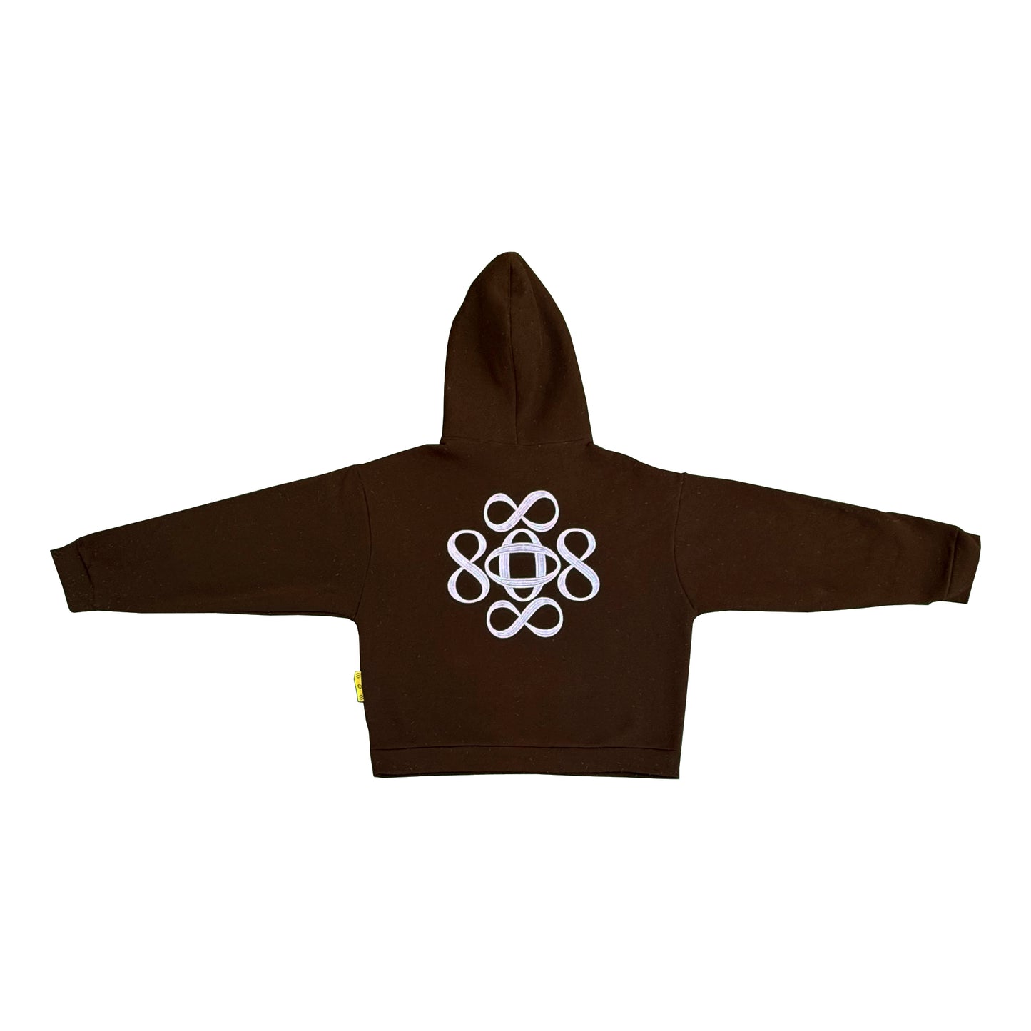 808 Brown Overboxy Hoodie