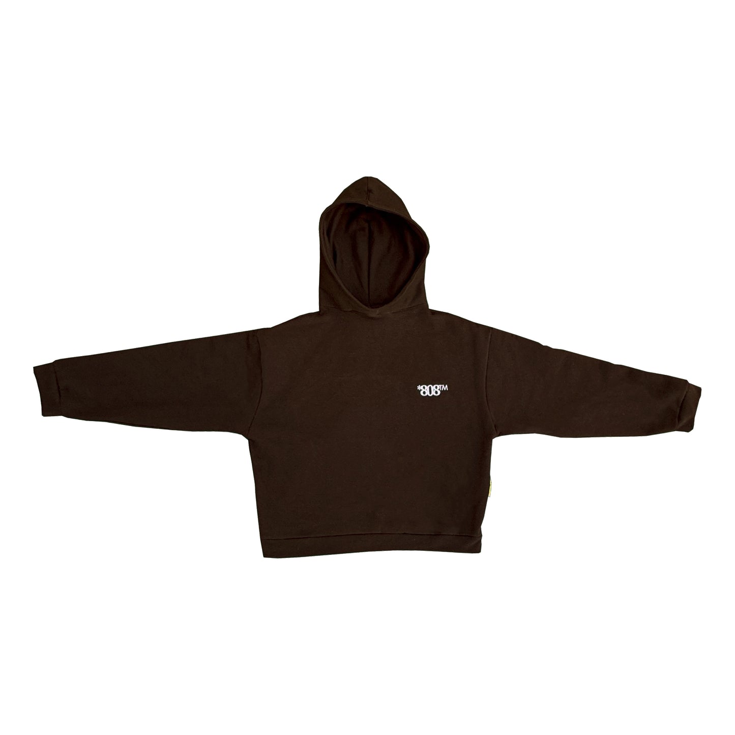 808 Brown Overboxy Hoodie